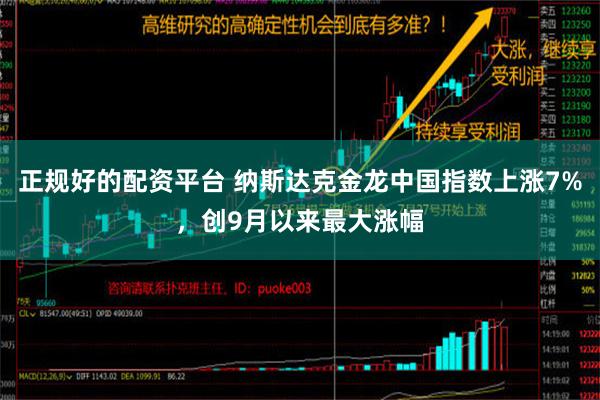 正规好的配资平台 纳斯达克金龙中国指数上涨7%，创9月以来最大涨幅